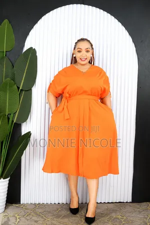 Classy Stylish Orange Women Dresses