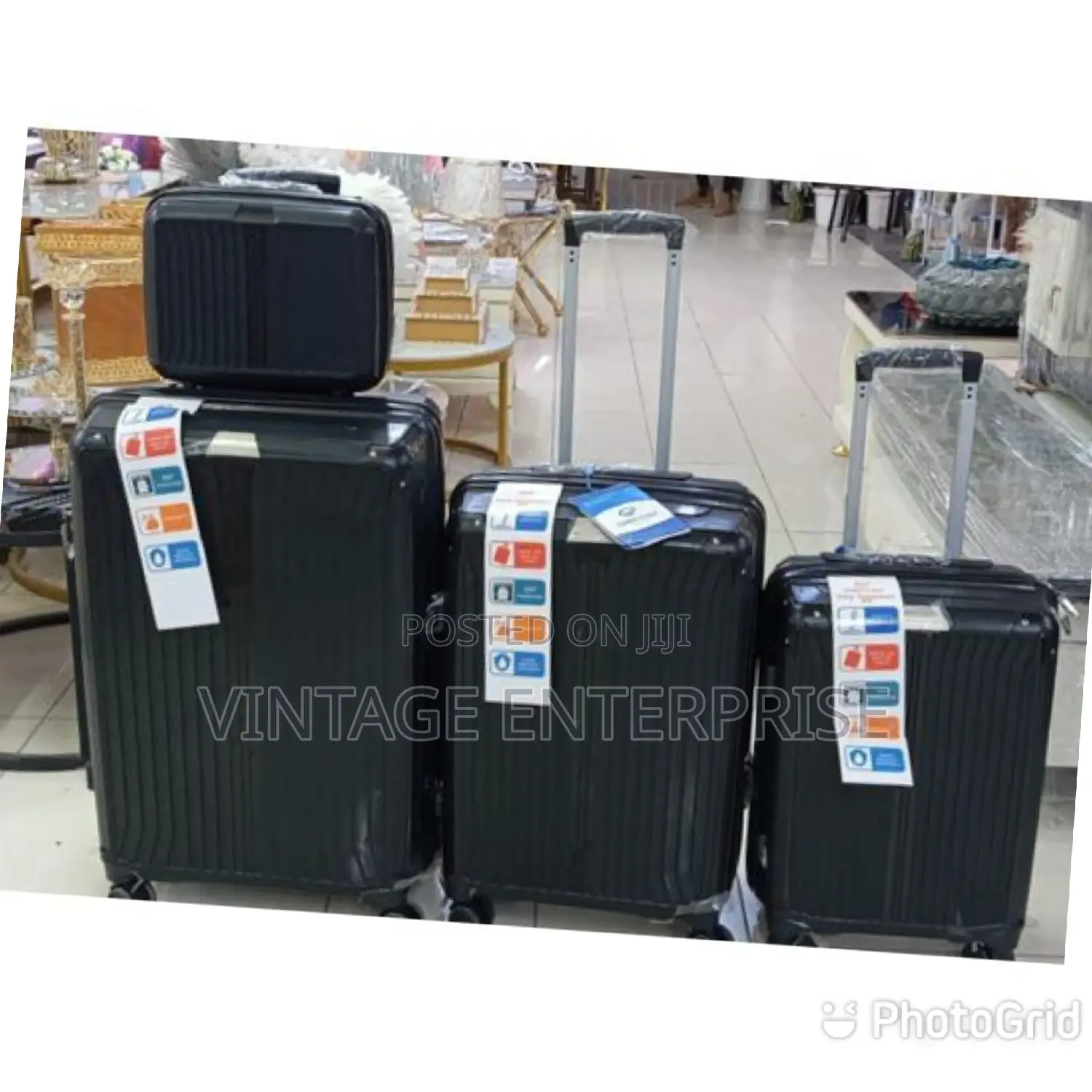 4in1 Unbreakable Luxurious Rubber Suitcase