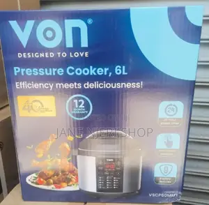 6 Litres Von Pressure Cooker
