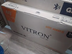 Vitron 40" Smart Android Frameless Tv With Bluetooth