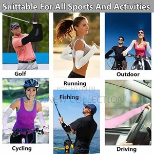 2pcs Anti-Sunburn Arm Sleeves