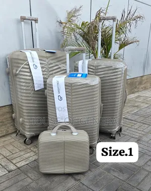*4 in 1 Luxurious Unbreakable Suitcase Size 1