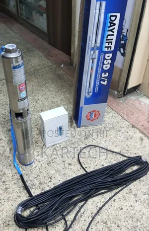 Dayliff Submersible Water Pump DSD 3/7 Well Pump - Silver