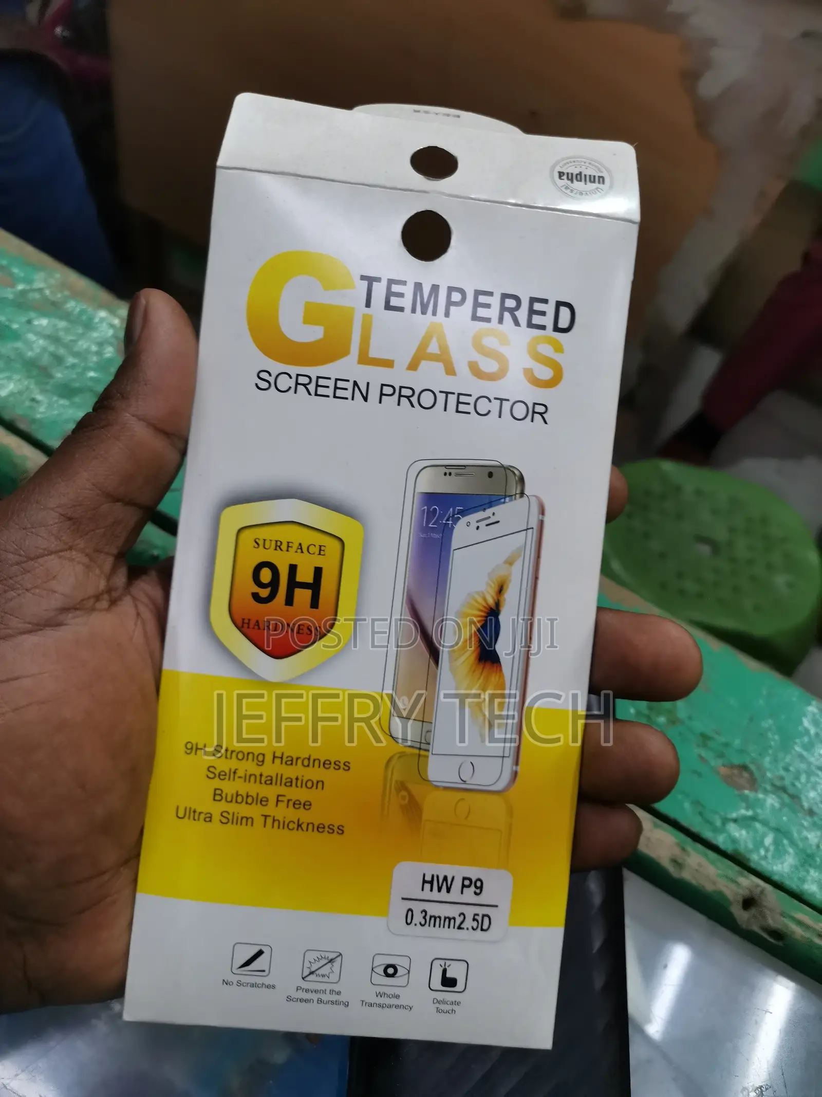 Huawei P9 0.26mm 9H Surface Hardness Explosion-Proof Silk-Sc