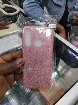 Huawei P30 Lite Back Case Glitter Bling Girly Cover - Pink