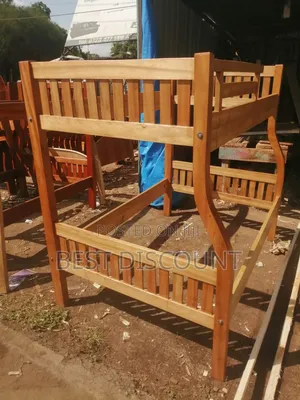 Double - Decker Mahogany Bed