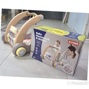 *Push Walker With Piano Playmat