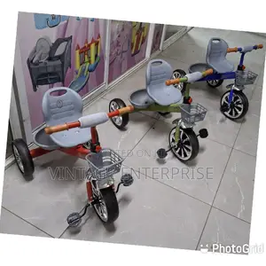 Tricycle With Back Seat Support