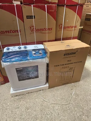 Vision Twin Tub Semi Automatic Wash and Spin 7kg Washer