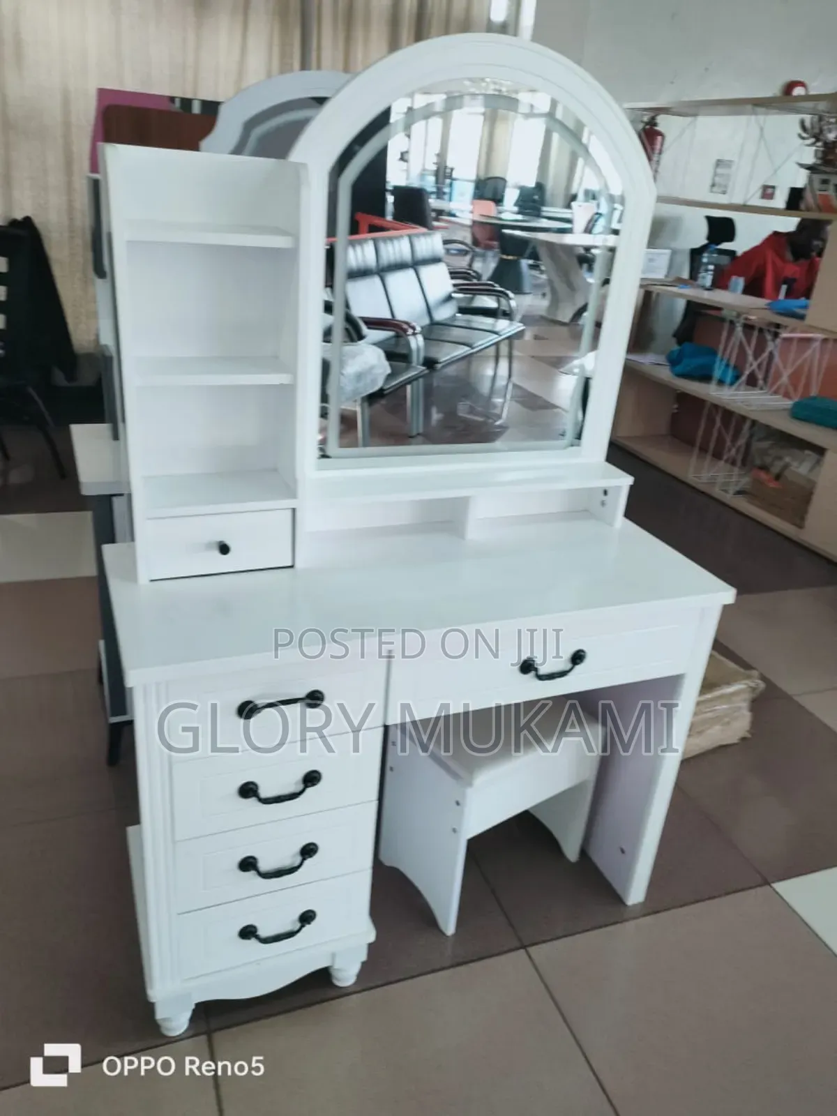 White Dressing Table Mirror