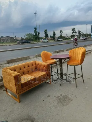 Reception Couch or Vip Couch and 2 Seater Counter Set.