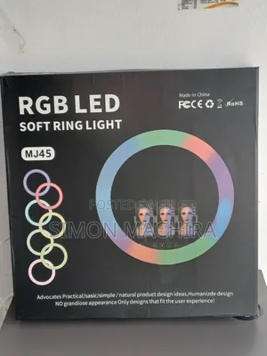 RGB LED 18 Inch Ring Light