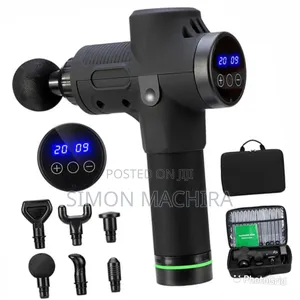 Gym Deep Tissue 6 Head Massager Gun