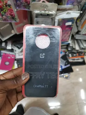 Artistque Back Cover for Oneplus 7T (Blue, Matte Finish, Pa