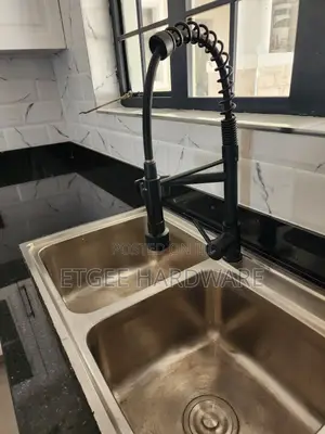 Black Brimix Pillar Kitchen Mixer New Design