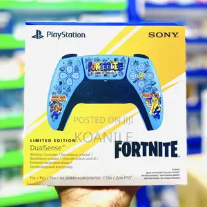 PS5 Dualsense Wireless Controller Fortnite Limited Edition