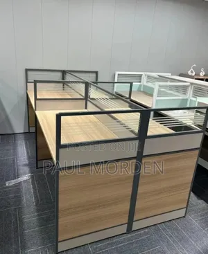 Brown Four Way Working Station