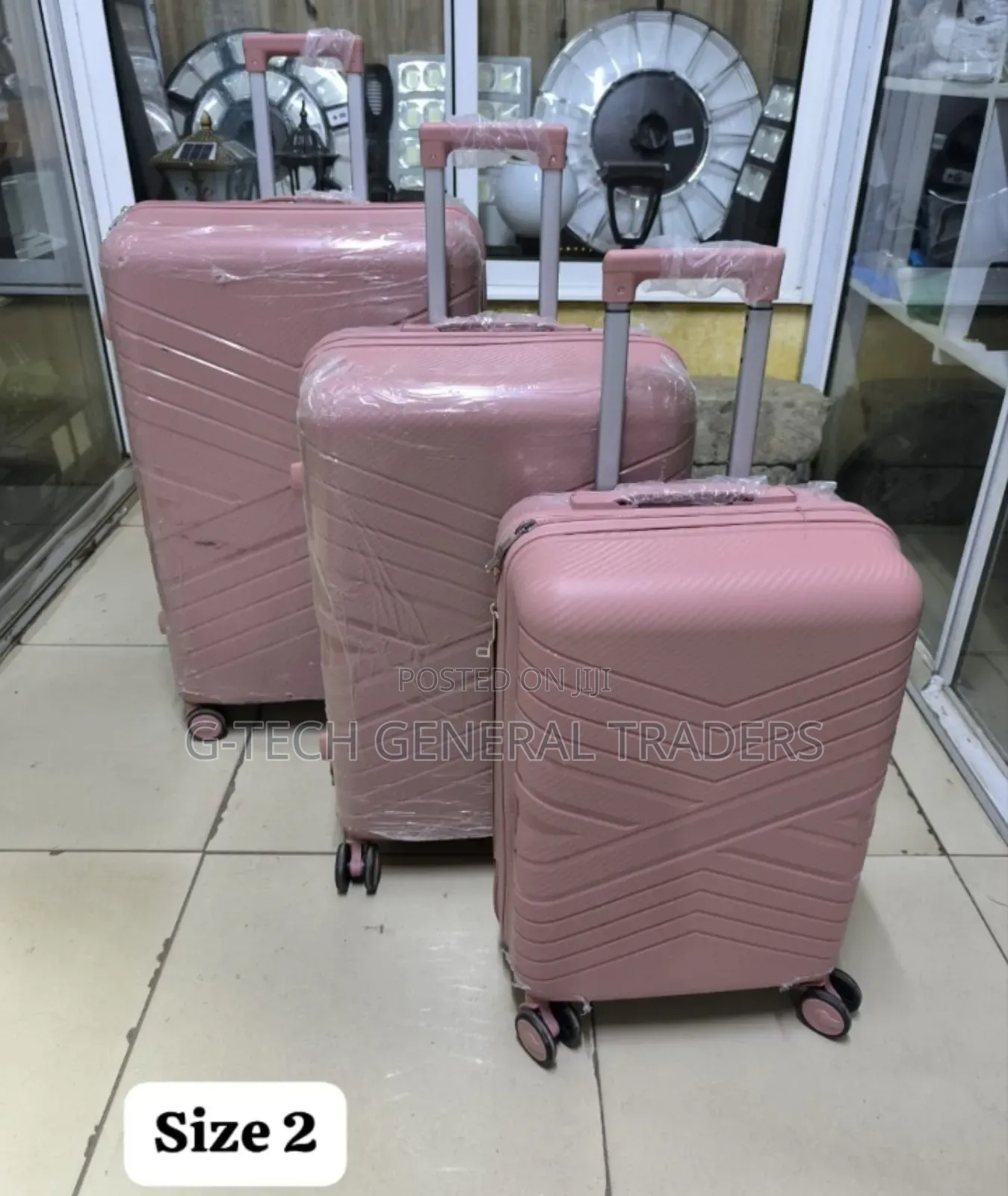 Size 2 Unbreakable 3in1 Rubber Suitcase
