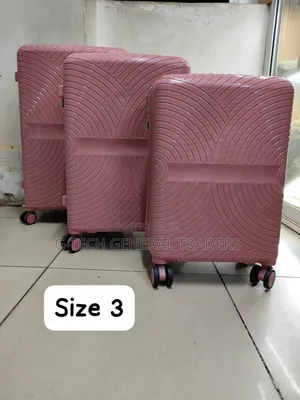 Size 3 Luxurious Unbreakable 3in1 Rubber Suitcase