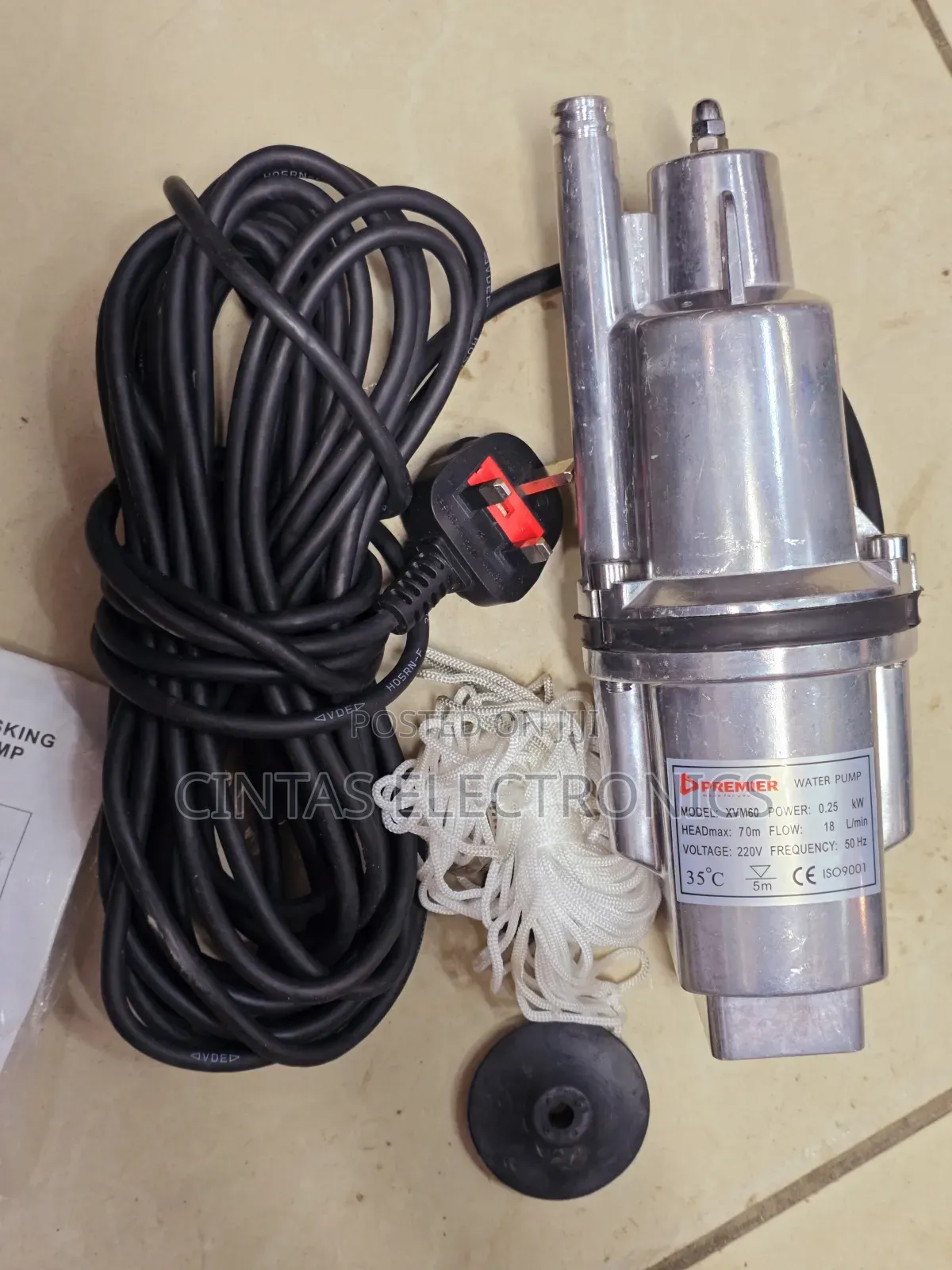 Premier Vibration Water Pump