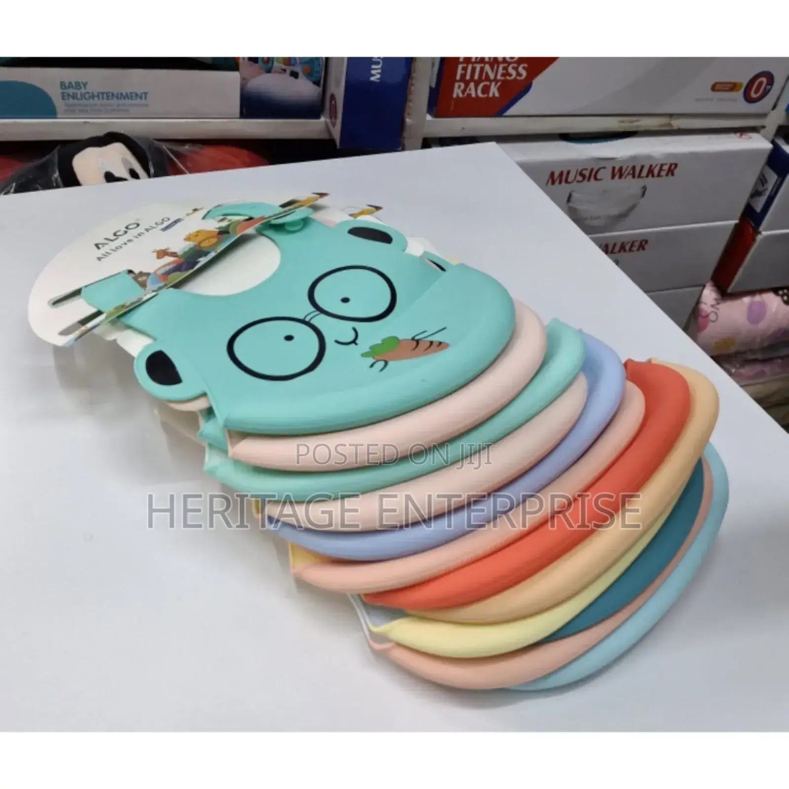 Silicone Baby Bib-Multicolour