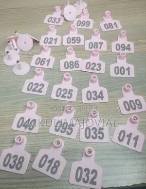 Colour Broad Shape Customized Livestock Earth Tags