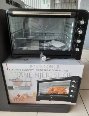 TLAC 100l Electric Oven Convectional 2800W 4 Stage Switch