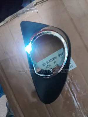 Vitz 2012 Chrome Foglight Cover