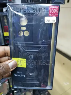 Cameshield Hard Case for Oppo Reno 10 5G With Ring-Black