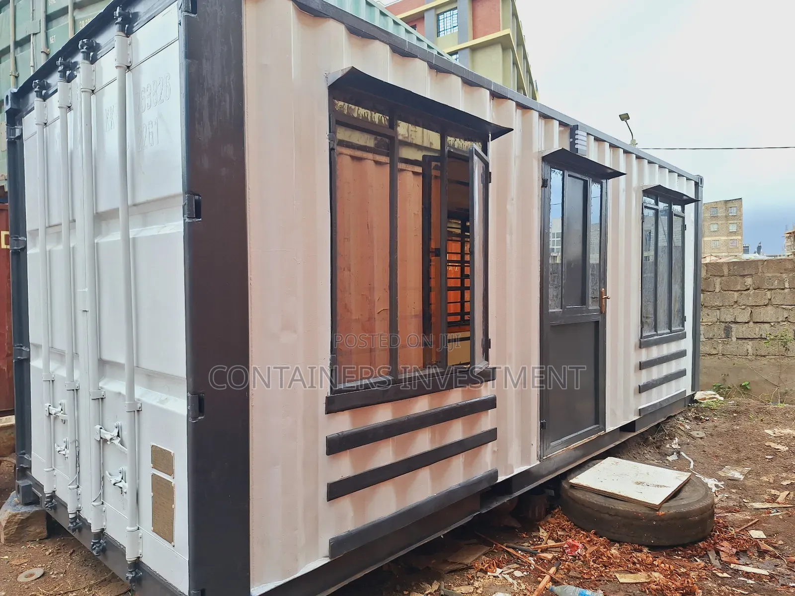 20ft Container Offices- Elegance and Functionality.