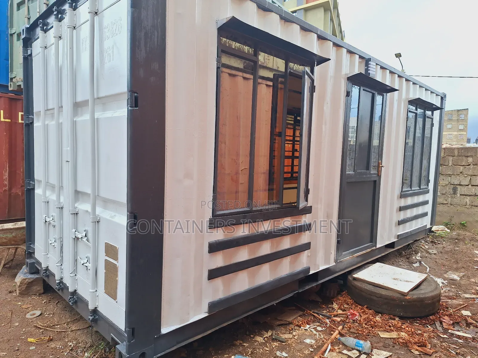 20ft Container Offices- Elegance and Functionality.