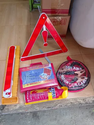 Safety First Aid Kit/Booster Cable/Firestop