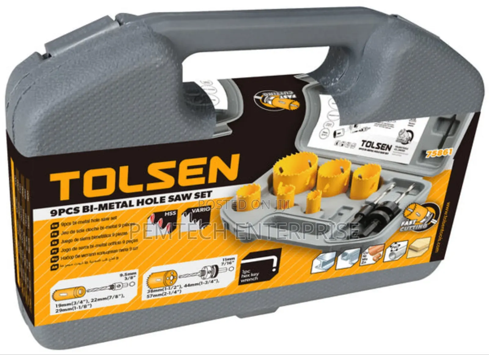 Bi-Metal Hole Saw Set