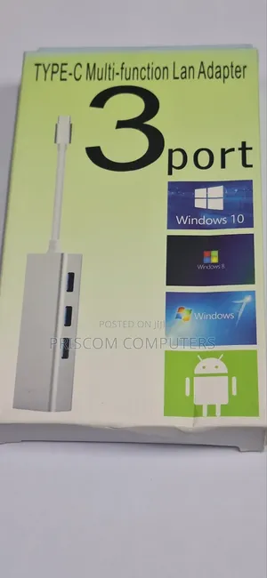 Type C to Ethernet Multi-Function Lan Adapter