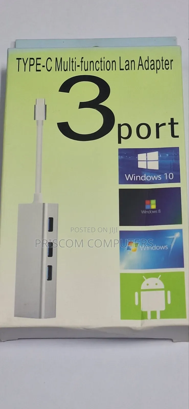 Type C to Ethernet Multi-Function Lan Adapter