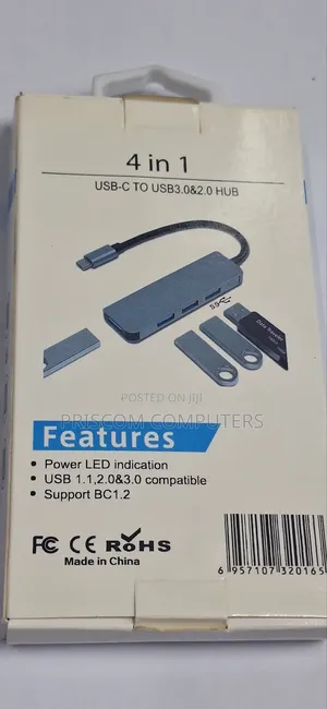 Type C 4 in 1 Adapter USB 3.0