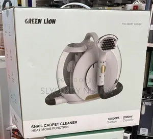 Green Lion Snail Carpet Cleaner Heat Mode Function