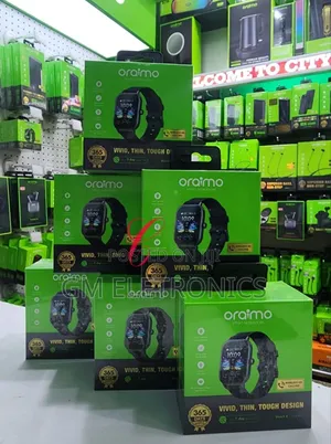 Oraimo Watch 5 Smart Watch- Black