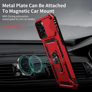 iPhone 12 Case With Camera Lens Cover, HD Screen Protector,