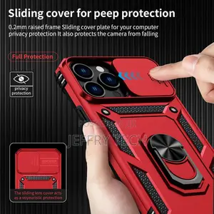iPhone 12 Case With Camera Lens Cover, HD Screen Protector,