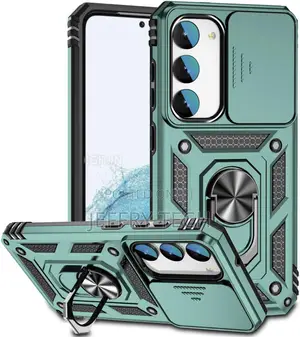 Samsung Galaxy S23 5G Case With Ring Edge Stand,Sliding Cam