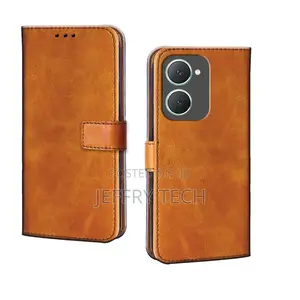 Vivo Y03 Flip Cover | Premium Leather Finish Flip Cover |Com