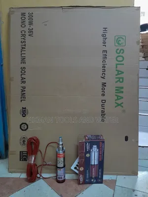 Agri-Farming Solarwater Pump + Panel 300 Watts