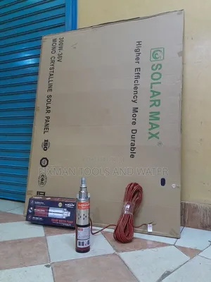 Powerful Deep Well Solar Pump 250watts 50m and 300w Panel
