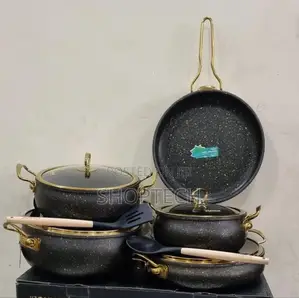 9pcs Granite Cookware