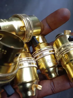 Fitting Bulb Holder Cord Grip and Shade Ring Brassholder