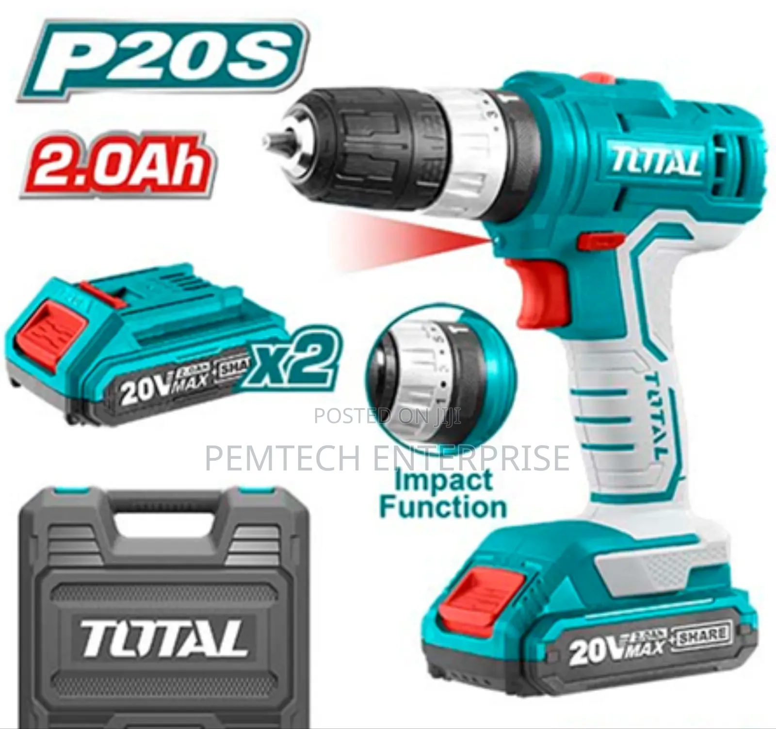 20v Cordless Impact Drill