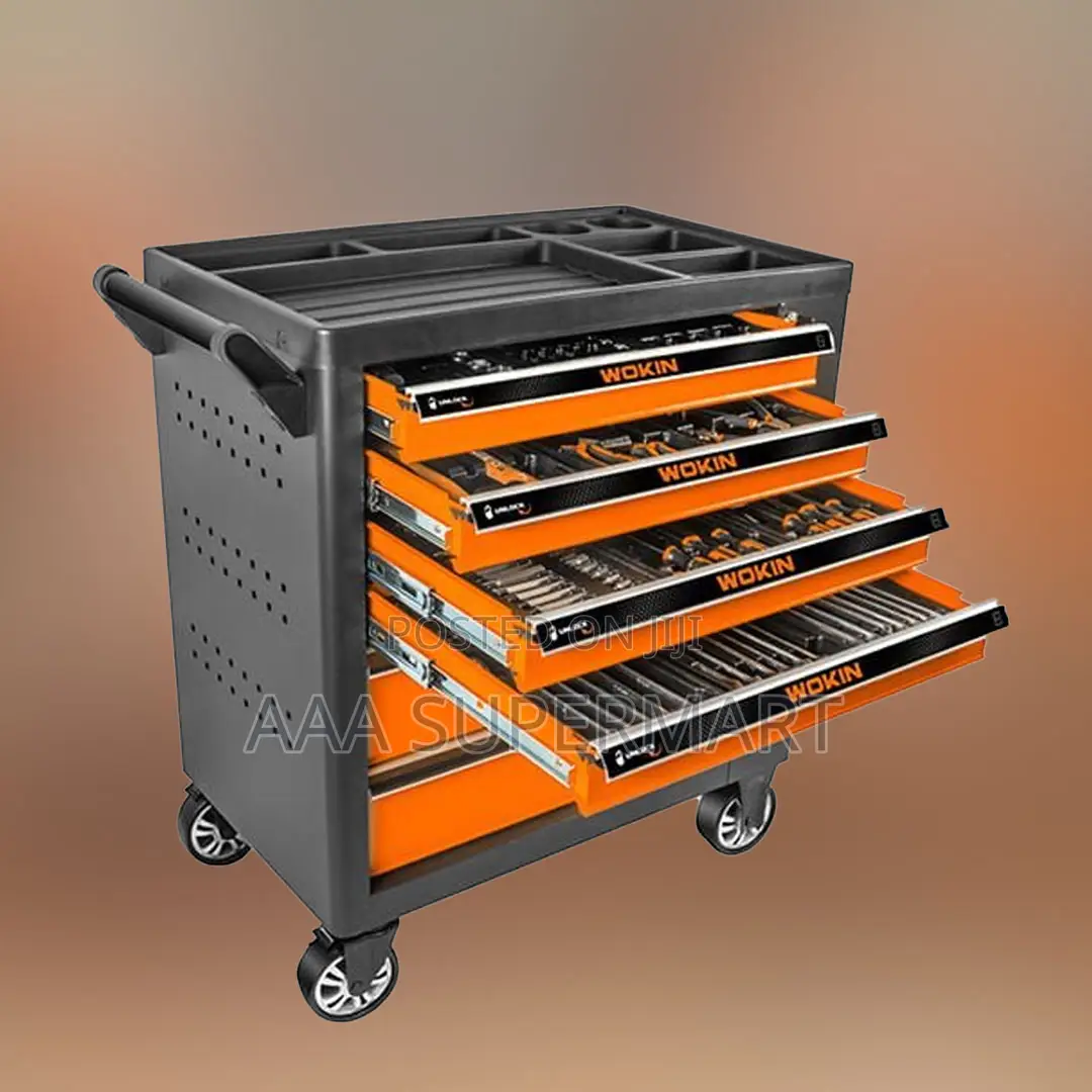 163pcs Roller Cabinet Tools Set