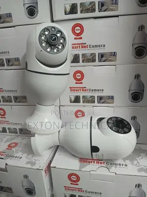 PTZ V380 Bulb Camera Single Lens Wifi Camera