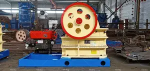 Diesel Drive Granite Gravel Rock Crushing Machine